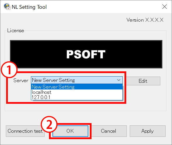 Select server