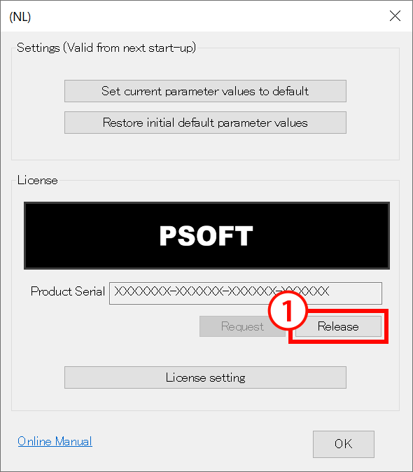 Release license