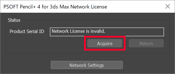 Acquire License
