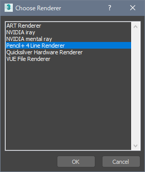 Choose Renderer