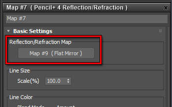 Select Reflection Refraction Map