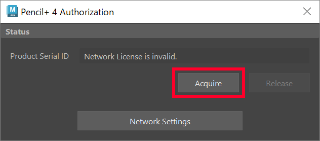 Acquire License