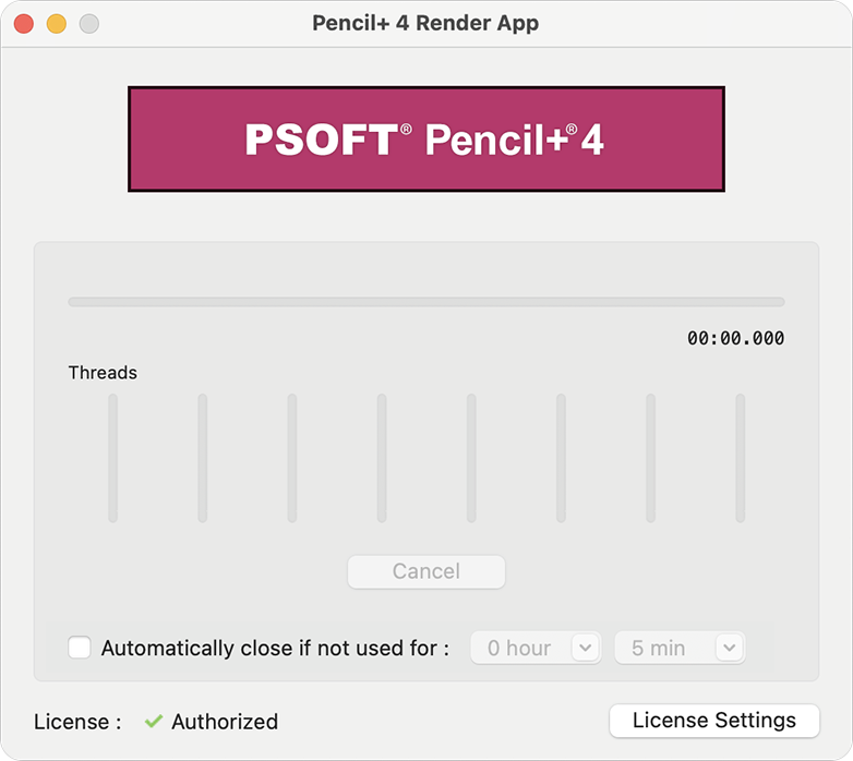 PSOFT Pencil+ 4 Render App