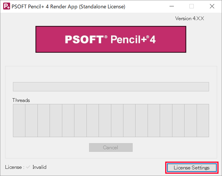 Open License Window