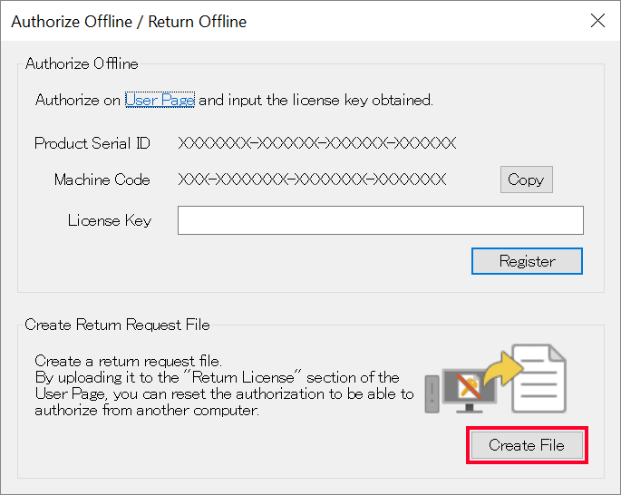 Create Return Request File